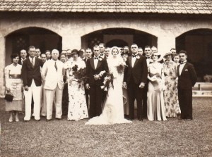 Neva and Brian's wedding.