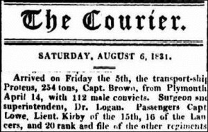 Arrival of the Proteus